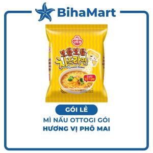 [GÓI LẺ] - OTTOGI - Mì nấu Ottogi hương vị Phô mai Mì Phô mai Ottogi Mì Ottogi Phô mai Mì nấu Otogi ăn liền (120/gói)