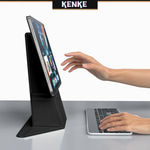 KENKE ipad case 3-in-1 removable magnetic protective case for ipad 2024 M4 pro 11 inch pro 13 Air 6th gen 13 inch pro 12.9 iPad 10th gen pro 11（2020/2021/2022）Height adjustment bracket Air 11 inch Air 4th gen Air 5th gen cover