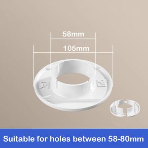 AODDO Split Type Air Conditioning Pipes Cover Plastic White Hole Cover Plug Wall Decorative Cover Cable Entry