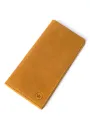 Waller Genuine Wallet Long Buck Cow Leather. 