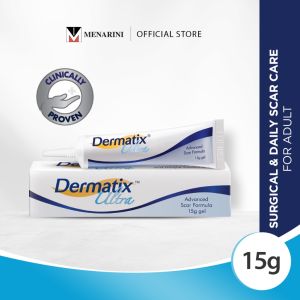 【Official authentic product】Dermatix Ultra Scar Gel 15g | Reduce Deep Scars & Post-surgery Scars