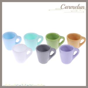 [Carmelun] 10pc 1:12 Dollhouse Miniature Mug Water Cup Model Kitchen Accessories Toys