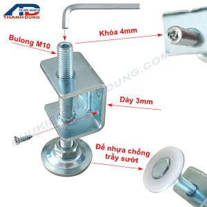 Đế Chân Tăng Chỉnh Tủ Nội Thất