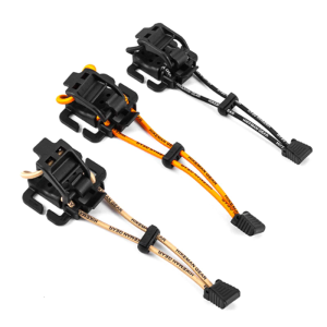 Mở rộng Balo ngoài trời khóa mở rộng Webbing Clip Túi dùng ngoài trời cố định dây điều chỉnh dày elastics dây lâu dài