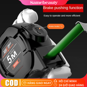 Thước Cuộn Thép Thước Kéo Thước Rút Bằng Thép Carbon Phủ Huỳnh Quang Có Thể Nhìn Trong Tối Loại Dài 5m và 10m