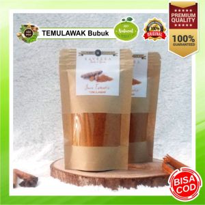 TEMULAWAK BUBUK / JAVA TUMERIC ORIGINAL  100% ASLI REMPAH JSR KUALITAS PREMIUM uk. POUCH