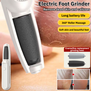 Electric Foot Grinder for Removing Dead Skin and Calluses USB Electric Callus File Foot Care Tool Dead Dry Skin Remover Foot Trimmer