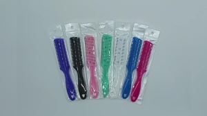 Double Sided Hair Thinning Razor Comb Stainless Steel Double Blade DIY Home Hair Trimmer