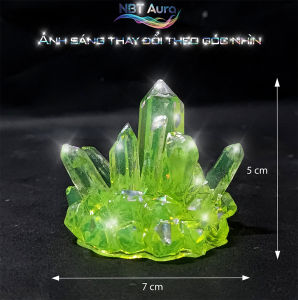 Tinh Thể Epoxy Ngọc Diệp Ánh Kim - Trang Trí Thủy Sinh - Tiểu Cảnh - Decor