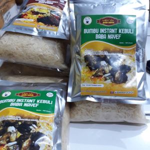 Paket Nasi Arab Rempah Instan Kebuli Biryani Kabsah Bukhori Mandhi 1 Kg/Resep Dari Chef Yaman