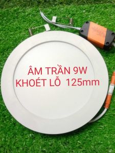 Combo 10 đèn LED âm trần 9w12w dùng lắp âm trần thạch cao