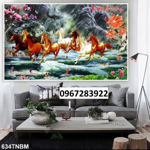 Tranh gạch mã đáo thành công ốp tường