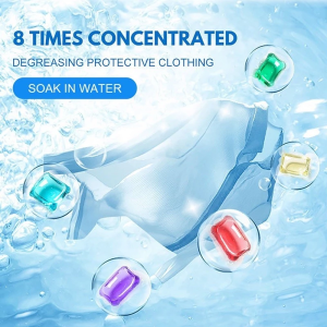 50Pcs/box Long Time Scent Detergent Laundry Pods Liquid Capsules Detergent Wash Laundry