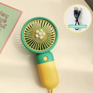 Kipas Mini portable  bunga  / Kipas tangan Recharger