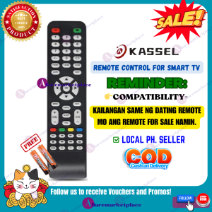 ORIGINAL KASSEL SMART TV REMOTE CONTROL **MAGBASA BAGO UMORDER ** KASSEL ANDROID TV REMOTE KASSEL LED TV REMOTE CONTROL alluremarketplace2