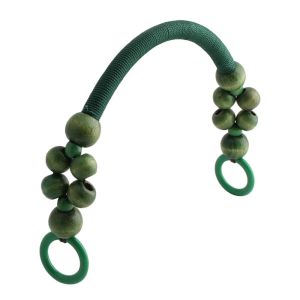 PETI DRESS Dệt Tay cầm túi xách Chuỗi hạt bằng gỗ Dây nylon Dây đeo vai Hoài cổ Thay thế Dây đeo túi Túi