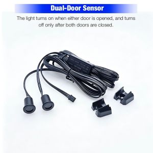 12V/24V PIR Motion/Touch/Hand Sweep Sensor Switch Wardrobe/Cabinet/Closet Door Sensor Smart LED Light Sensor Switch