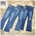 Cutbray Loose Sobek Lapis Wanita l Celana Jeans Cutbray Wanita l Carla Loose Cutbray Jumbo. 