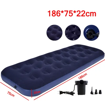 (คูปองส่งฟรี 40 บาท) ที่นอนสูบลม ที่นอนเป่าลม มีทุกขนาด 6/5/4.5/3.5/2.5 ฟุต พร้อมปั๊มลมไฟฟ้า รุ่นผ้ายางหนา เคลือบหน้ากำมะหยี่ ชุดสุดคุ้ม