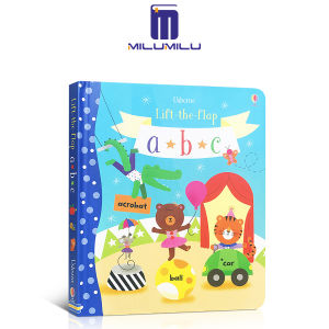 milu Lift the flap abc Board Book Usborne Childrens Picture Book 3 To 6 Years old