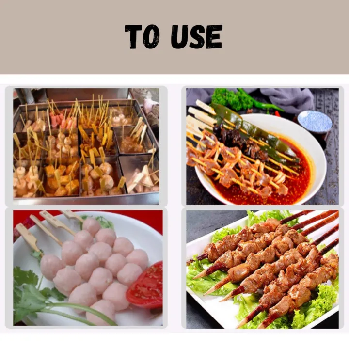 100pcs%20Teppo%20Gushi%20Bamboo%20Stick%20Skewer%20Oden%20Burger%20Satay%20BBQ%20Fruit%20Stick%20Lidi%20Sate%20Bambu%20Makanan%20Tongkat%20Buluh%20%E5%85%B3%E4%B8%9C%E7%85%AE%E7%83%A7%E7%83%A4%E7%AB%B9%E7%AD%BE%20-%20Image%208