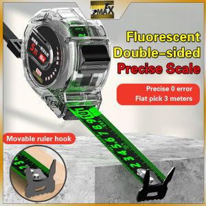 5/10m Steel Measuring Tape Levels Fluorescerous steel Tape Measure heavy duty Metric Steel Measuring Ruler Distance Measuring Tool Meter Ruler Steel Tape Length