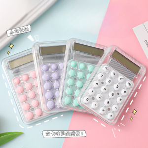 Small Solar Calculator Portable Calculator Cute 8 Digits LCD Electronic Home Office Calculator for Kid Primary School Calculator