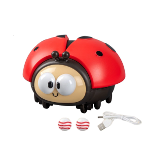 Motorized Ladybugs Floating Ball Toy Removable Wing Design Encourages Cognitive Development In Toddlers