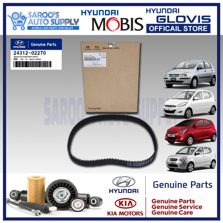 [Genuine] Timing Belt For Eon , Picanto , I10 , Getz , Original Hyundai ...