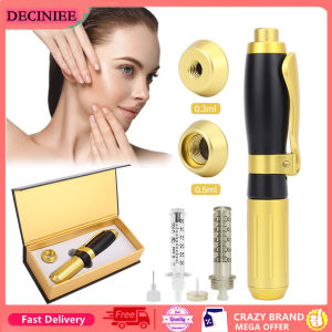 DECINIEE 0.3/0.5ML Hyaluron Acid Pen Reduce Blemishes Wrinkles Thickening Lips Hyaluronic Acid Adjustable Pressure Pen