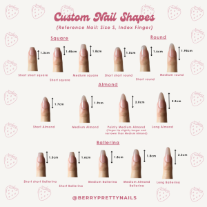 [🍓BerryPrettyNails🍓] Premium Handmade Press On Nails | The Nude Collection | Fast delivery | Customisable