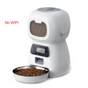 DUDU Pet 3.5L Cat Dog Feeder Dispenser Robot Stainless Steel Bowl Audio Automatic Auto Pet Feeder
