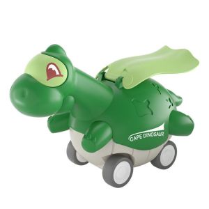 Childrens dinosaur toy car pressing cloak dinosaur pullback car boy baby inertia car toy