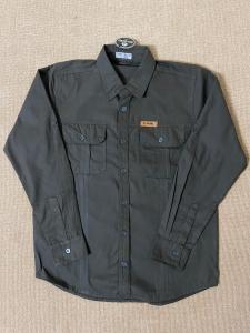 Kemeja Lapangan Pria Lengan Panjang / Kemeja Taktikal Bahan Kanvas / Kemeja Formal Polos