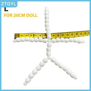 ZTOYL  20/15CM Doll Skeleton  Plush Toy DIY Socket Flexible Armature Doll Parts