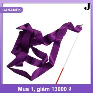 【CANAMEK】 4M Đầy Màu Sắc Phòng Tập Thể Dục Vũ Băng Nhịp Điệu Cô Gái Nghệ Thuật Thể Dục Dụng Cụ Múa Ba Lê Streamer Xoay Que Cầu Vồng Thanh Đào Tạo Thể Thao