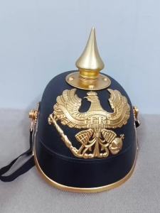 Pointed Prussian Helmet with Lights: A Fun Addition to Your Kindergarten Role Play Game