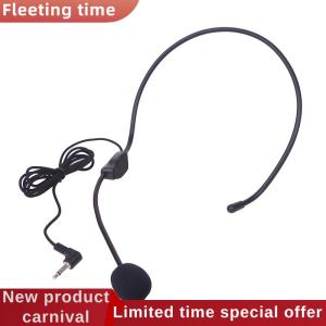 Fleeting time DIY Accessories Headset Wired Microphone Ear Mounted Teachers Teaching And Guides Bee Loudspeaker