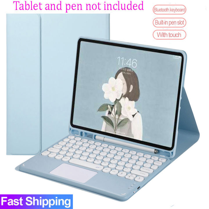 Ốp Có Bàn Phím Cảm Ứng Cho Samsung Galaxy Tab S6 Lite A7 A8 S7 FE S8 S7 ...