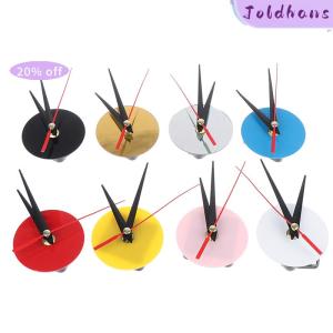 Joldhans Đồng hồ treo tường Acrylic tự làm phụ kiện mặt số chuyển động thêu chữ thập lõi đồng hồ