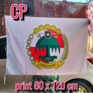 Bendera Koperasi Indonesia Rumbai