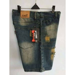 Celana Jeans Pendek Sobek Big Size 28-38 Celana Ripped jeans shortpants Boardshort Celana Pendek Pria