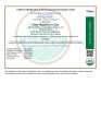 Organic Black Chia Seed 300g  (USDA, EU certified) - Rawganiq, Gluten-free, Non-GMO. 