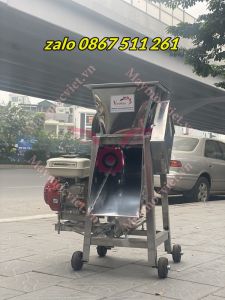 Máy thái cá mồi chạy xăng giá rẻ tại Cần Thơ