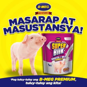 1 kg Booster Milk B-meg Super Biik Booster+Milk Formula 1kg Day 5 to 35 Piglet Booster feeds
