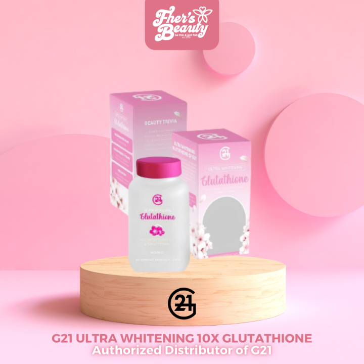 does l glutathione work G21 Glutathione 10x Ultra Whitening with Collagen and Vitamin C