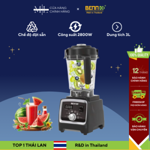 Máy xay sinh tố công nghiệp 2800W dung tích 3 Lít BENNIX BN-228BL Bảo hành 2 năm