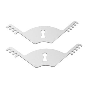 2Pcs Alat Pembuka Kunci Pintu Rumah & Gembok Untuk Tukang Kunci / Lock Pick Tool Portable