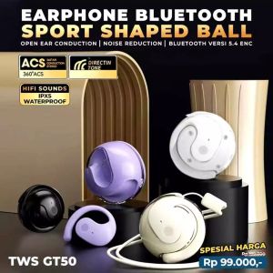 OWS GT-50 Earphone Sport Wireless Headphone Waterproof Noise Cancellation Headset Bluetooth