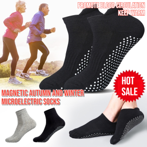 Magnetic autumn and winter microelectric socks Extra Wide Socks for Lymphedema Swollen Feet Leg Diabetes Relief Socks